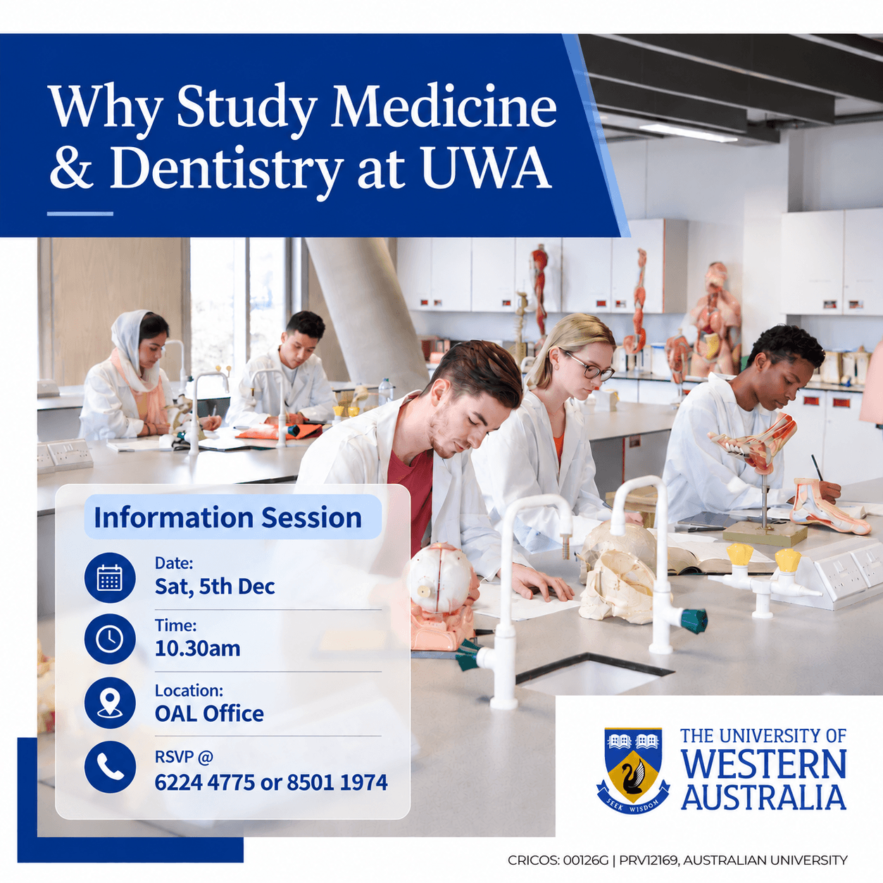 University of Western Australia (UWA) – Medicine & Dentistry